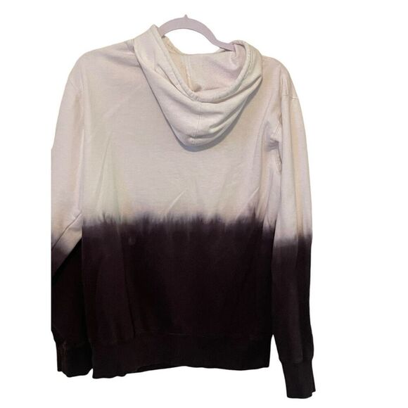 Disney Mens White Black Ombre Long Sleeve Jack Skellington Hoodie Size Medium - Picture 2 of 13